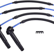 Cable Master Performance Spark Plug Wires Compatible with Subaru Forester Impreza Legacy Outback Subaru Baja 2.2L 2.5L