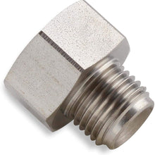 EARL'S PERFORMANCE PLUMBING Hardline Adapter, 9/16"-18 Inverted Flare Male to 3/8"-24 Inverted Flare Female for 3/16"
