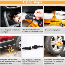 3 Ton 12V Automotive Electric Jack Lifting Car SUV Emergency Equipment w/Impact Wrench Car Repair Tool Electric Jack