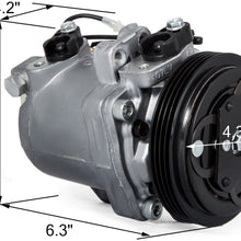 Mophorn Universal Air Conditioner 58407 AC Compressor CO 10620C 99000990887CH Seiki Compressor Assembly compatible with 1999-2005 Grand Vitara Esteem 14155434 95-05 1.6L 2.0L 2.5L