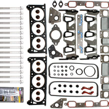 FINDAUTO Automotive Engine Head Gasket Studs Sets Kit fits for C-hevrolet Malibu Sedan