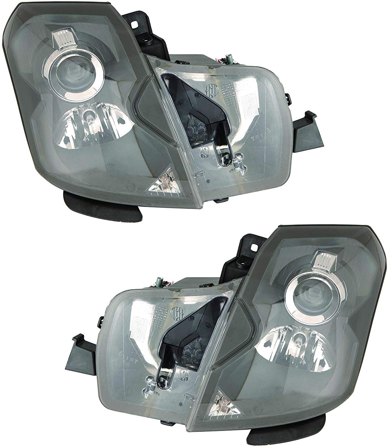 For Cadillac Cts Headlight 2003 2004 2005 2006 2007 Driver and Passenger Side Headlamp Assembly Replacement