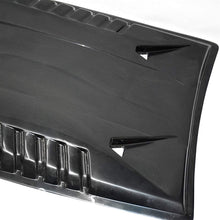 MAMINGGANG Mmgang Bonnet Scoop Hoods Covers Car Parts Bonnet Hood Accessories Fit for Ranger T6 Wildtrak Bonnet Scoop Covers Plate Pickup (Color : Black)