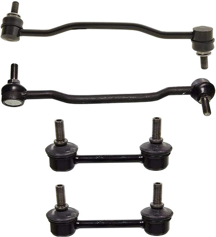 4 Pc Suspension Front & Rear Sway Bar End Link Kit for Nissan Altima 2002-2006 Nissan Maxima 2004-2008