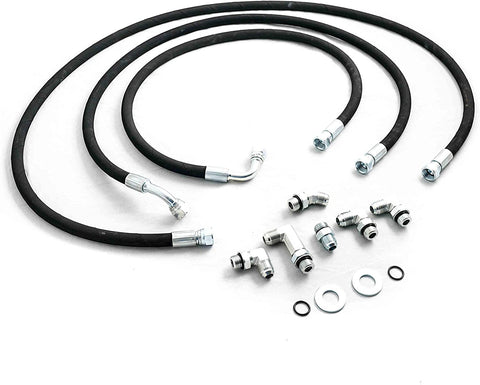 Upgraded Allison Transmission Cooler Lines 2006-2010 GM GMC Chevy 6.6L LBZ LMM Duramax Diesel 6.6