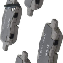 ACDelco 14D865CH Advantage Ceramic Rear Disc Brake Pad Set