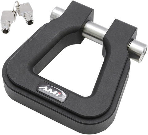 All Sales AMI 8812K Demon V2- Square D-Ring Black, 1 Pack