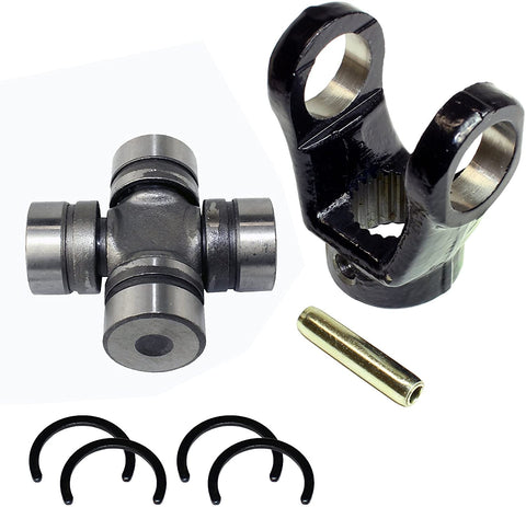 Caltric Front Drive Shaft Yoke & U-Joint Kit Compatible with Polaris Ranger Xp 900 4X4 2013-2016