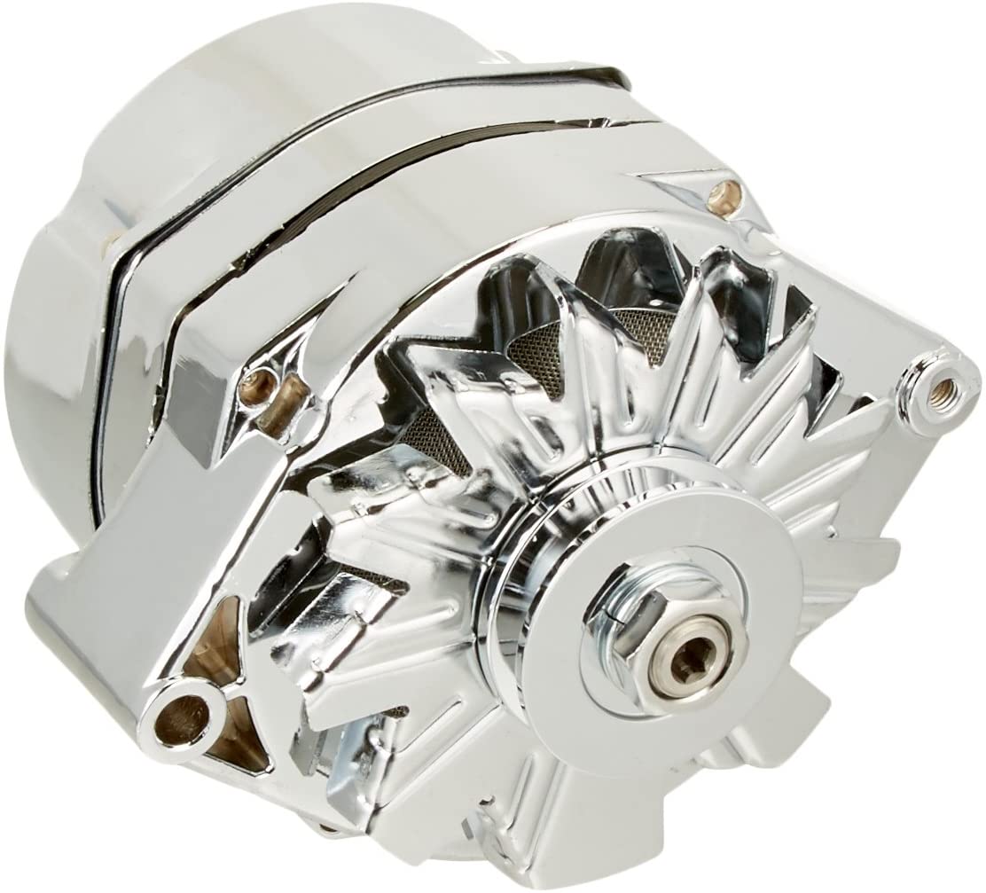 DB Electrical ADR0334-C Alternator Compatible with/Replacement for Marine Mercruiser 105 Amp Chrome Delco/ 10SI/ 1 Wire/V-Belt