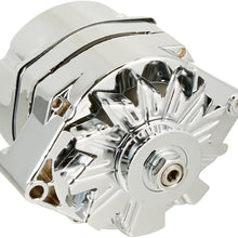 DB Electrical ADR0334-C Alternator Compatible with/Replacement for Marine Mercruiser 105 Amp Chrome Delco/ 10SI/ 1 Wire/V-Belt