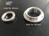 44mm Wastegate OUTLET FLANGE TIAL MV-R MVR VBAND 304 STAINLESS STEEL WELD ON