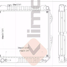Klimoto Radiator | fits Toyota 4 runner Pickup 1986-1995 3.0L V6 | Replaces TO3010197 TO3010199 TO3010200 TO3010227