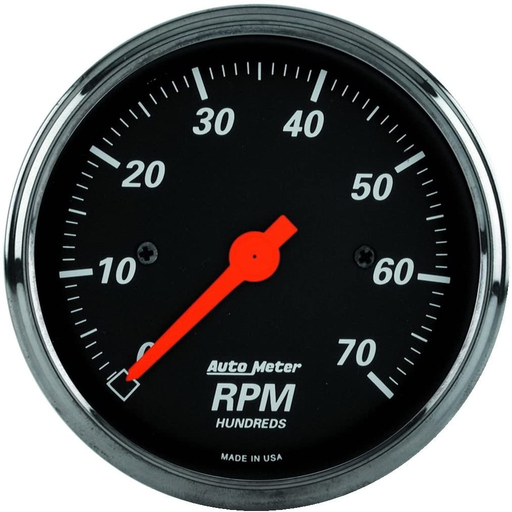 AUTO METER 1498 Designer Black Dash Electric Tachometer
