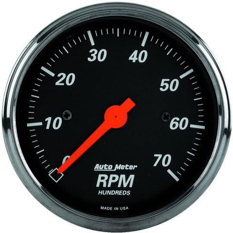 AUTO METER 1498 Designer Black Dash Electric Tachometer