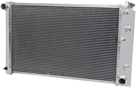 CoolingCare 3 Row Core All Aluminum Radiator for Chevy C&K 10 20 30 1973-87 /Camaro 1970-81 /El Camino 1978-87 /Nova 1970-81 (32'' Overall Width)