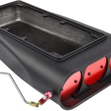 JEGS 50086 Bug Catcher Style Scoop Fits Single or Dual 4-Barrel Carburetors