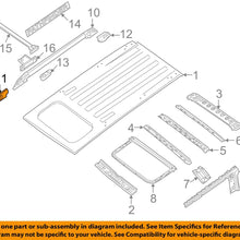 2005-2012 Nissan Pathfinder Roof Rack Side Rail Front Right End Cap Cover OEM 73830-ZL20B