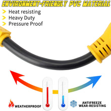 OPL5 15A Male to 50A Female Twist Locking Connector RV Adapter Cord with LED Indicator, 12" Heavy Duty Trailer Electrical Power Cords Plug Adapter (15 Amp to 50 Amp Locking)