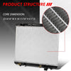 2933 Factory Style Aluminum Cooling Radiator Replacement for 04-06 Suzuki XL-7 2.7L AT