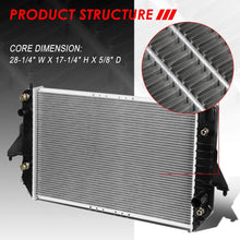 1786 Factory Style Aluminum Cooling Radiator Replacement for 96-05 Chevy Astro/GMC Safari 4.3L AT