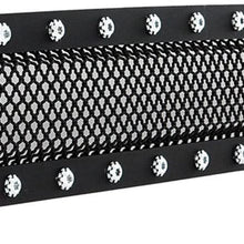Paramount Restyling 46-0726 Evolution Black Stainless Steel Wire Mesh Packaged Bumper Grille, 1 Piece