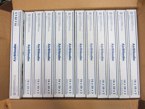 Air Handler 2W230 Extended Surface Air Filter 16x20x2 (Pack of 12)