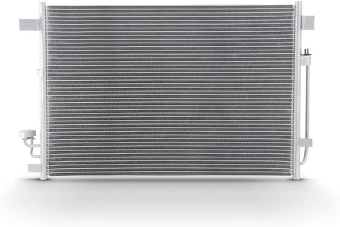 Fits 2009 2010 2011 2012 2013 2014 Nissan Murano 2011-2017 Quest Air A/C Condenser w/Silver Aluminum Core