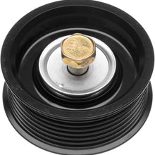 ACDelco 36305 Professional Flanged Idler Pulley with Bolt, 2 Dust Shields, and 10 mm Bushing