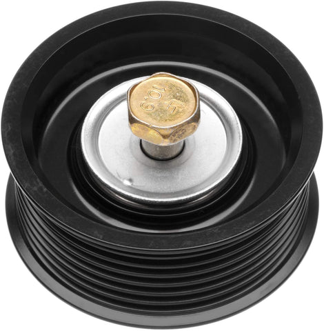 ACDelco 36305 Professional Flanged Idler Pulley with Bolt, 2 Dust Shields, and 10 mm Bushing
