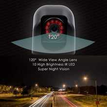 Wireless Backup Camera Kit,Rear View Camera 1080P with 7” HD LCD Monitor, Reverse Cam System Can Work as Dash Cam,Wide Viewing Angle 145°, IR Night Vision,IP69 Waterproof, for RV Trucks Trailer