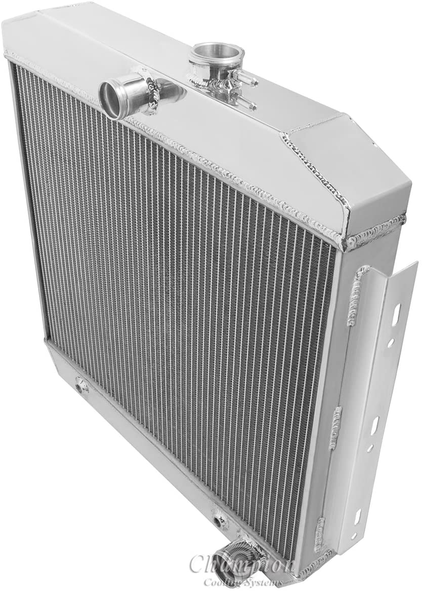 Champion Cooling, 2 Row All Aluminum Radiator for Chevrolet Car, EC5057