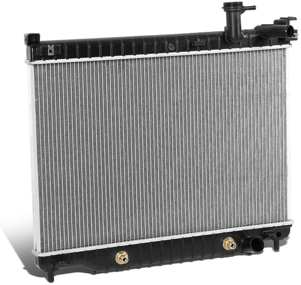 2563 OE Style Aluminum Core Cooling Radiator Replacement for Chevy Trailblazer GMC Envoy 5.3L V8 AT 03-09