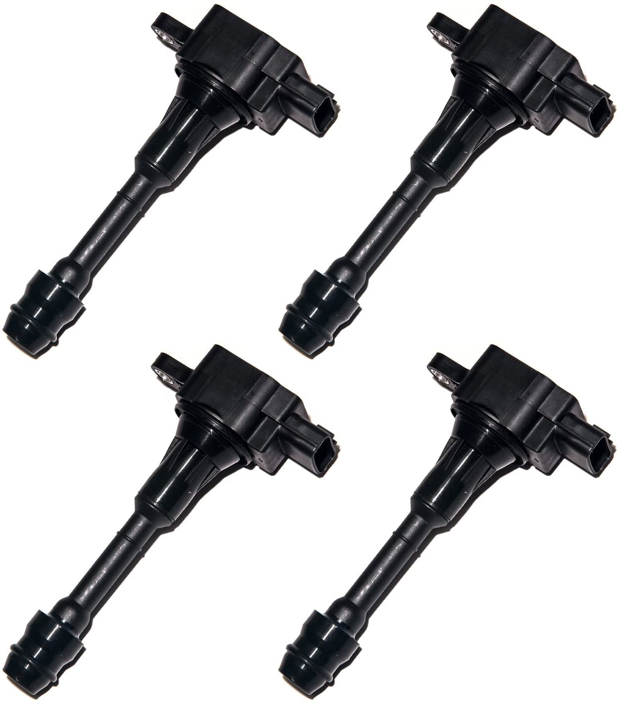 King Auto Parts Ignition Coil Replacement for Nissan Altima Sentra X-Trail 2.5L UF350 22448-8H315 22448-8H310 C1398 UF-350(Set of 4)