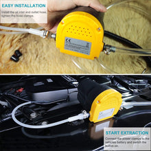 Lotyes Oil Change Pump Extractor, DC 12V 60W Diesel Fluid Oil Quick Extract Transfer Pump Scavenge Suction Kit for Car, Boat, Motorbike, Truck, RV, ATV and Other Vehicles