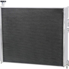 CoolingSky 62MM 4 Row Core Aluminum Radiator for 2006-2010 Commander 3.7 4.7丨1999-2010 Grand Cherokee 3.0L 3.7 4.7 6.1 V6 V8