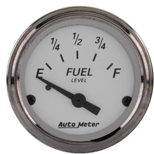 AUTO METER 1905 American Platinum Electric Fuel Level Gauge