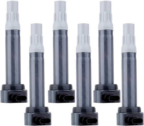 ECCPP Portable Spare Car Ignition Coils Compatible with Volkswage-n/Dodge/Mercedes-Benz 2006-2012 Replacement for UF502 UF-609 for Travel, Transportation and Repair (Pack of 6)