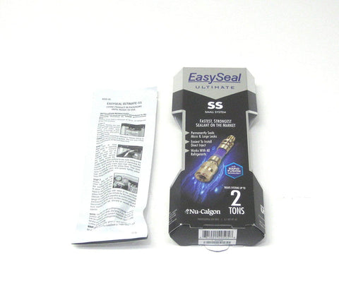 Nu-Calgon 4050-05 EasySeal-SS Direct Inject Refrigerant Leak Sealant, Treats Fractional to 1.5 Tons