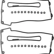 ECCPP Valve Cover Gasket Set fit 1998-2005 for Land Rover for BMW 540i 740i 740il X5 Z8 4.4L for Automotive Replacement Engine Gaskets Left and Right