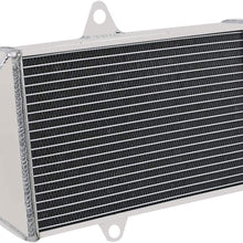 ALLOYWORKS Oversized Aluminum Radiator For 1987-2007 Yamaha Banshee YFZ350 YFZ 350 2 Row Core