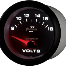AUTO METER 7891 Phantom II Electric Voltmeter Gauge