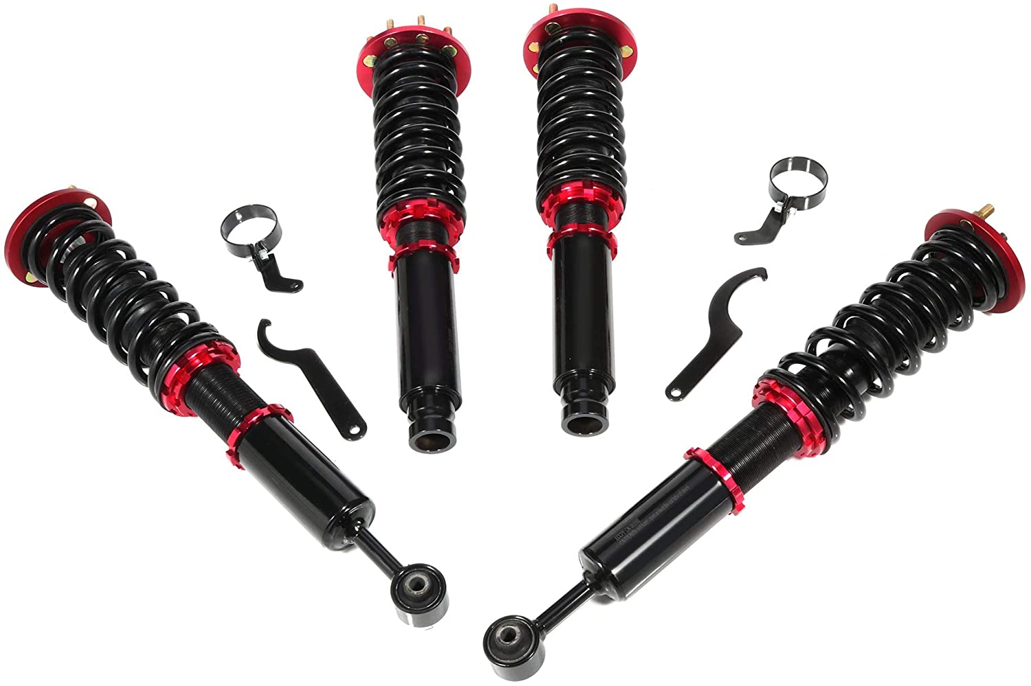 OCPTY Coilovers Suspension Lowering Kit Adjustable Full Coil Springs Struts Shock fit for 2004-2008 Acura TSX /2003-2007 Honda Accord