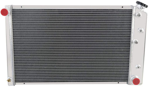 Primecooling 3 ROW CORE ALUMINUM RACE RADIATOR FIT Chevy Nova 1970-81 /Camaro 1970-81 /El Camino 1978-87
