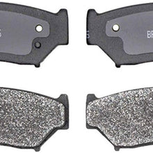 ACDelco 17D556M Professional Semi-Metallic Front Disc Brake Pad Set
