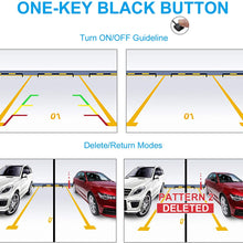 PARKVISION Super Wide Angle Multiview Smart Backup/Front Camera with True 180°Horizontal Angle,Wide View/Split View/Top View Modes Switchable by One-Key Button,Good for Cars,RVs,Pickups,Mini Truck