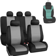 FH Group FB083115 Neoprene Seat Covers (Black) Full Set with Gift – Universal Fit for Cars Trucks and SUVs
