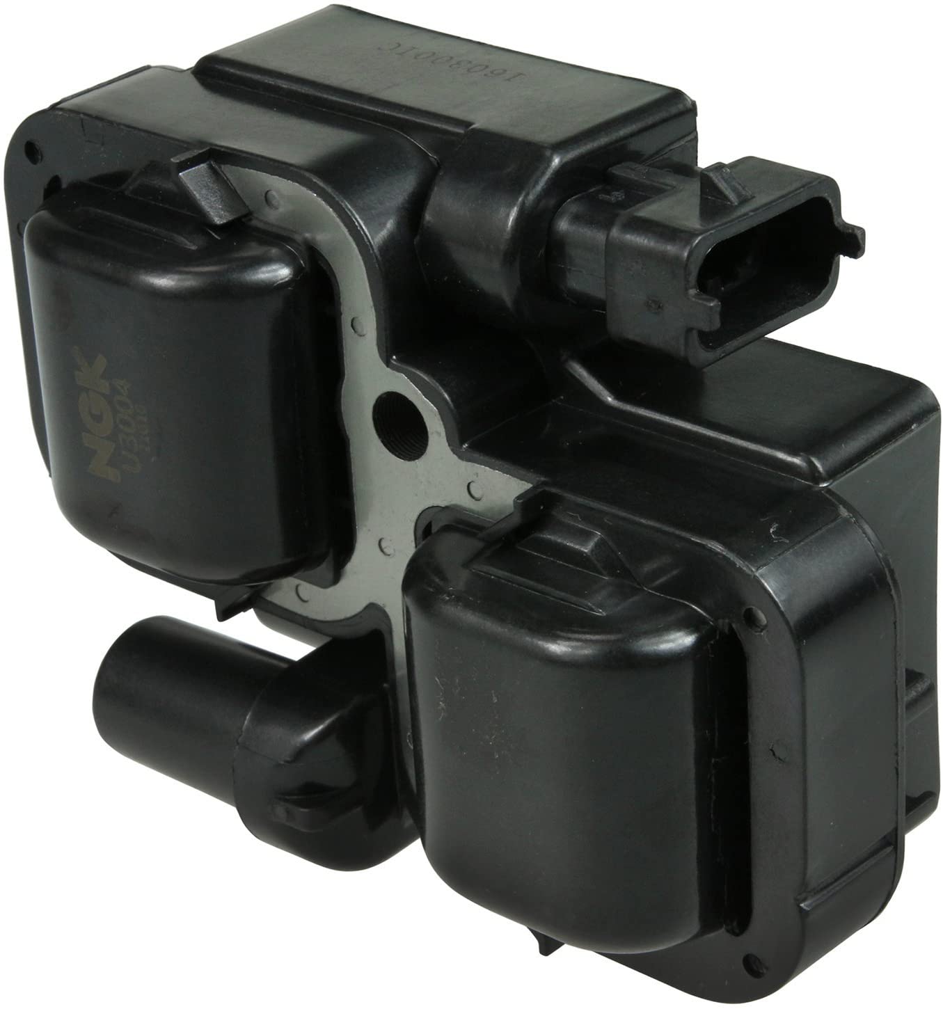 NGK U3004 (48921) Ignition Coil for Distributorless Ignition System with Waste Spark Design