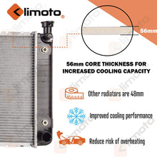 Klimoto Radiator | fits 1994-2002 Dodge Ram 2500 1994-2002 Dodge Ram 3500 | KLI1553