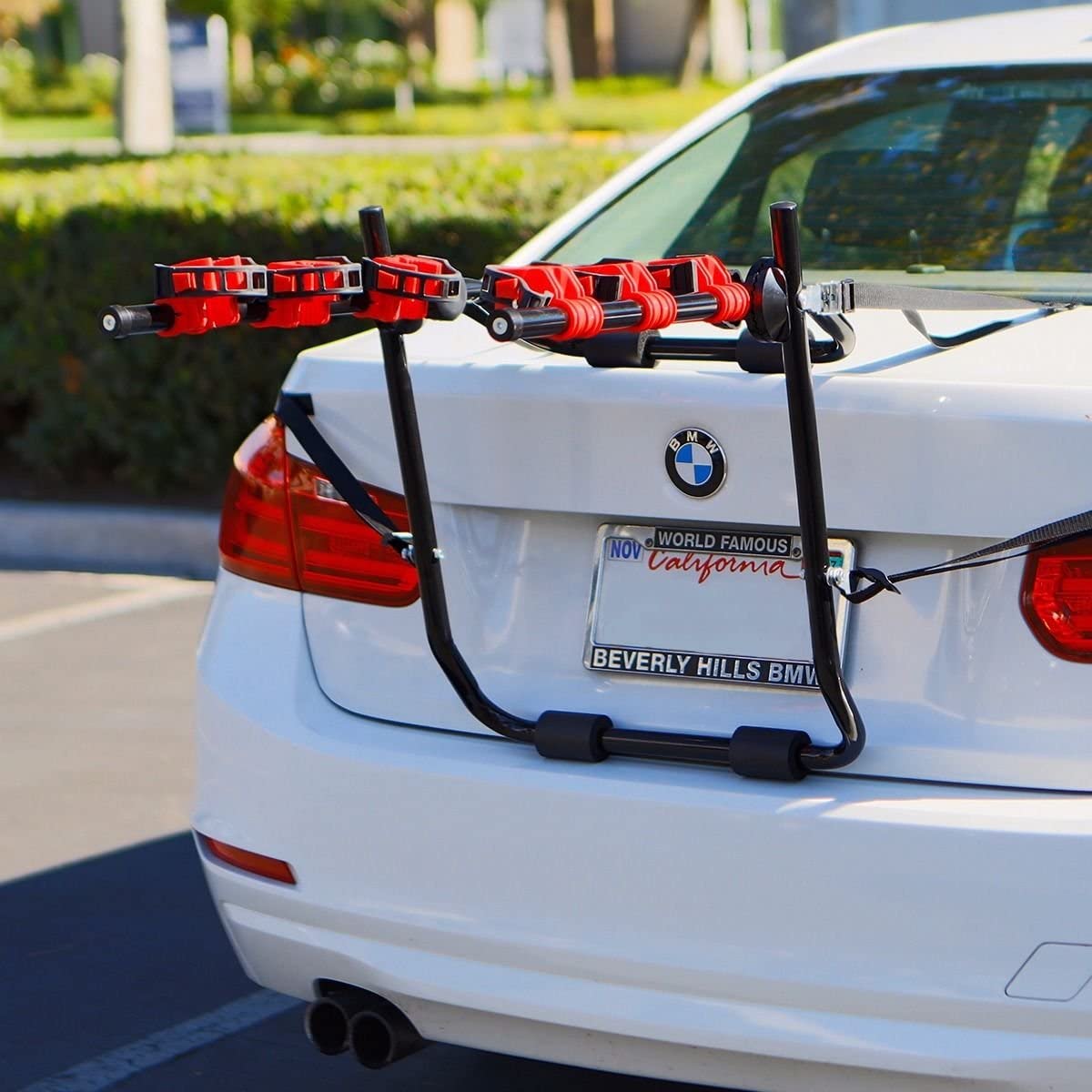 MTN Gearsmith New 3 Bike Trunk-Mount Hatchback SUV or Car Sport Bicycle Carrier Pannier Rack