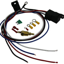 CoolingSky 4 Row All Aluminum Radiator + Fan Shroud Combo & Relay Kit for Chevy El Camino/Impala/Bel Air/Biscayne/Kingswood 1959-1965